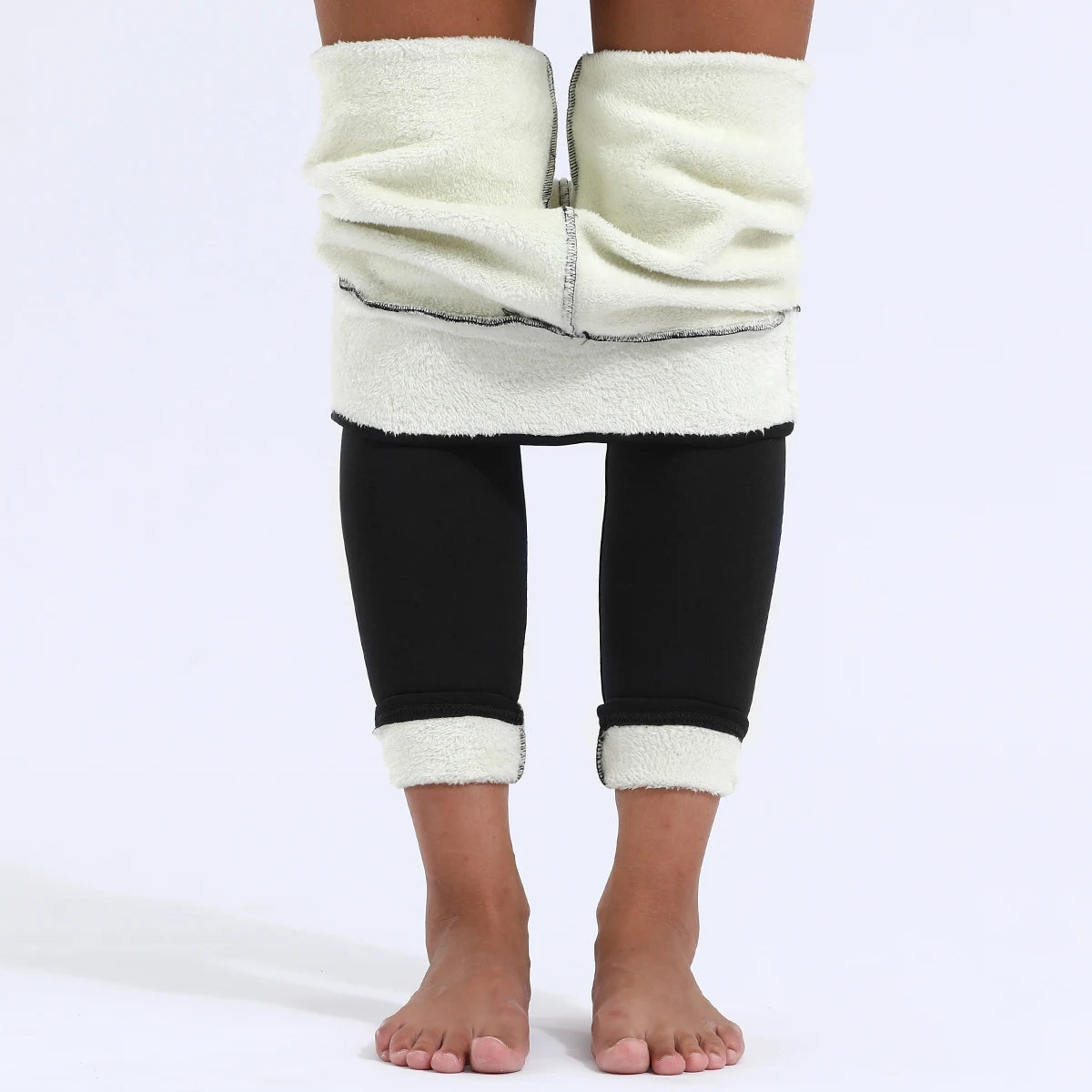 Womens Fleece Lined Leggings image 4