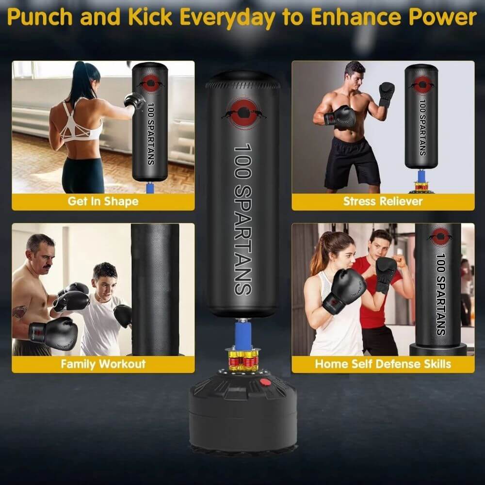 L4 Standing Punching Bag