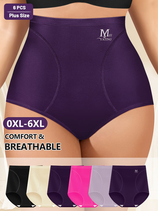 6 Pcs Set High Waist Tummy Control Panties sold by 100 Spartans