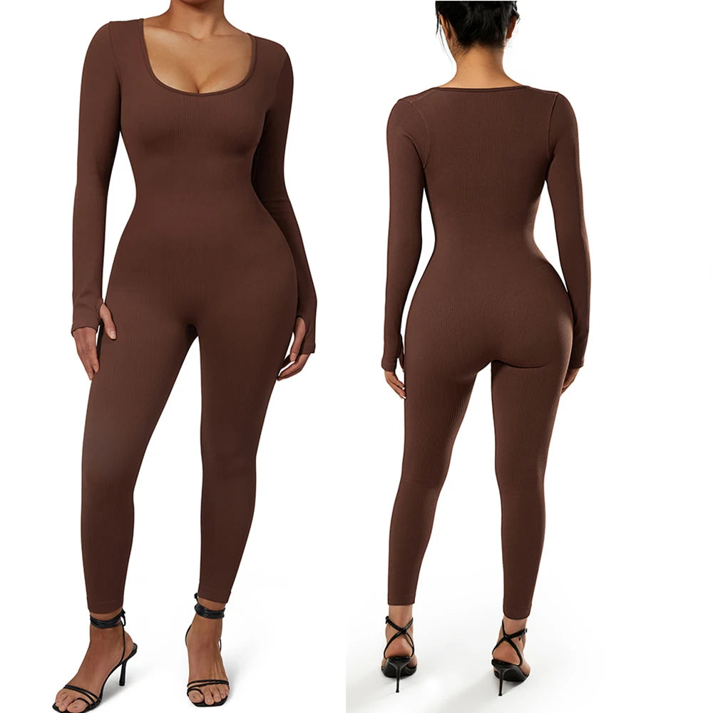 Casual Jumpsuits For women - Dark brown, S image