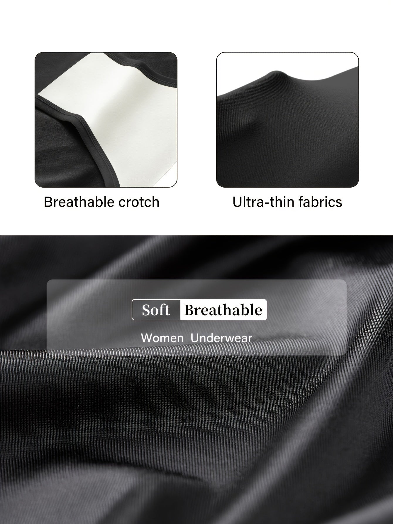 Black High Waist Tummy Control Panties sold by 100 Spartans
