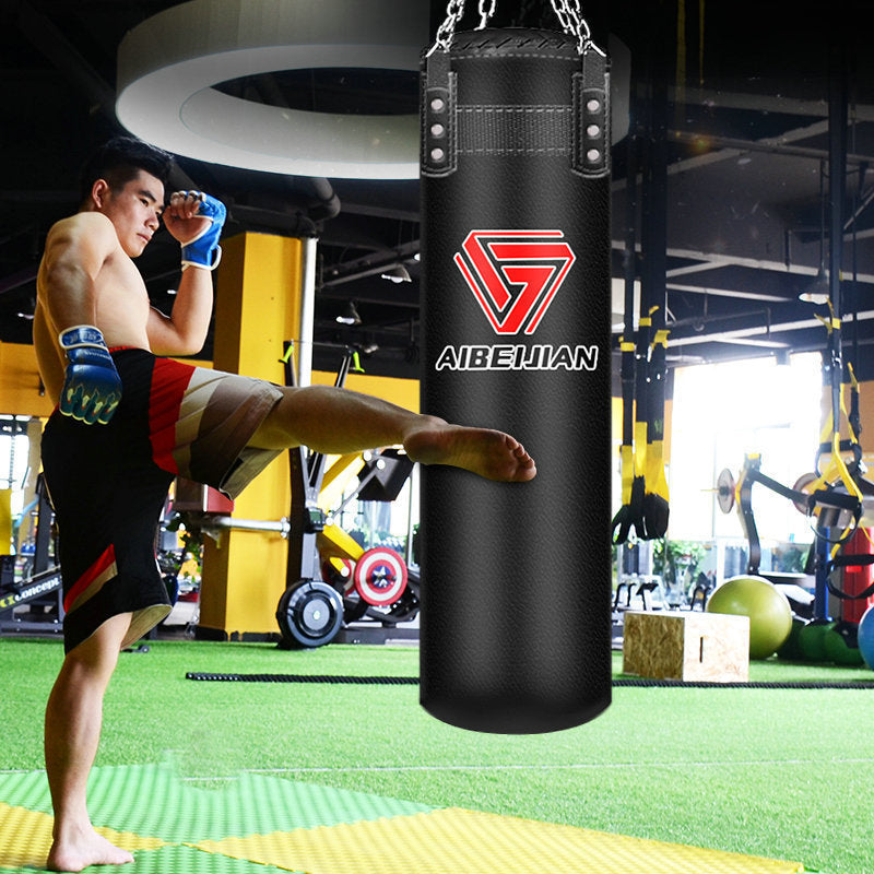 Hangable Punching Bag - Imported microfiber empty leat, 100cm
