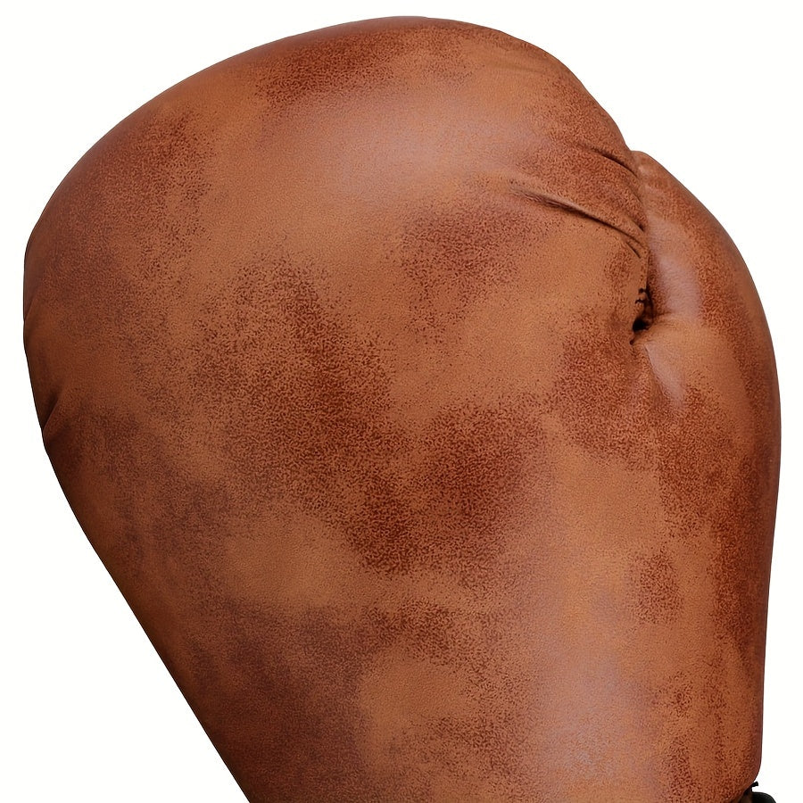 Brown vintage Series Unified Boxing Gloves sold by 100 Spartans
