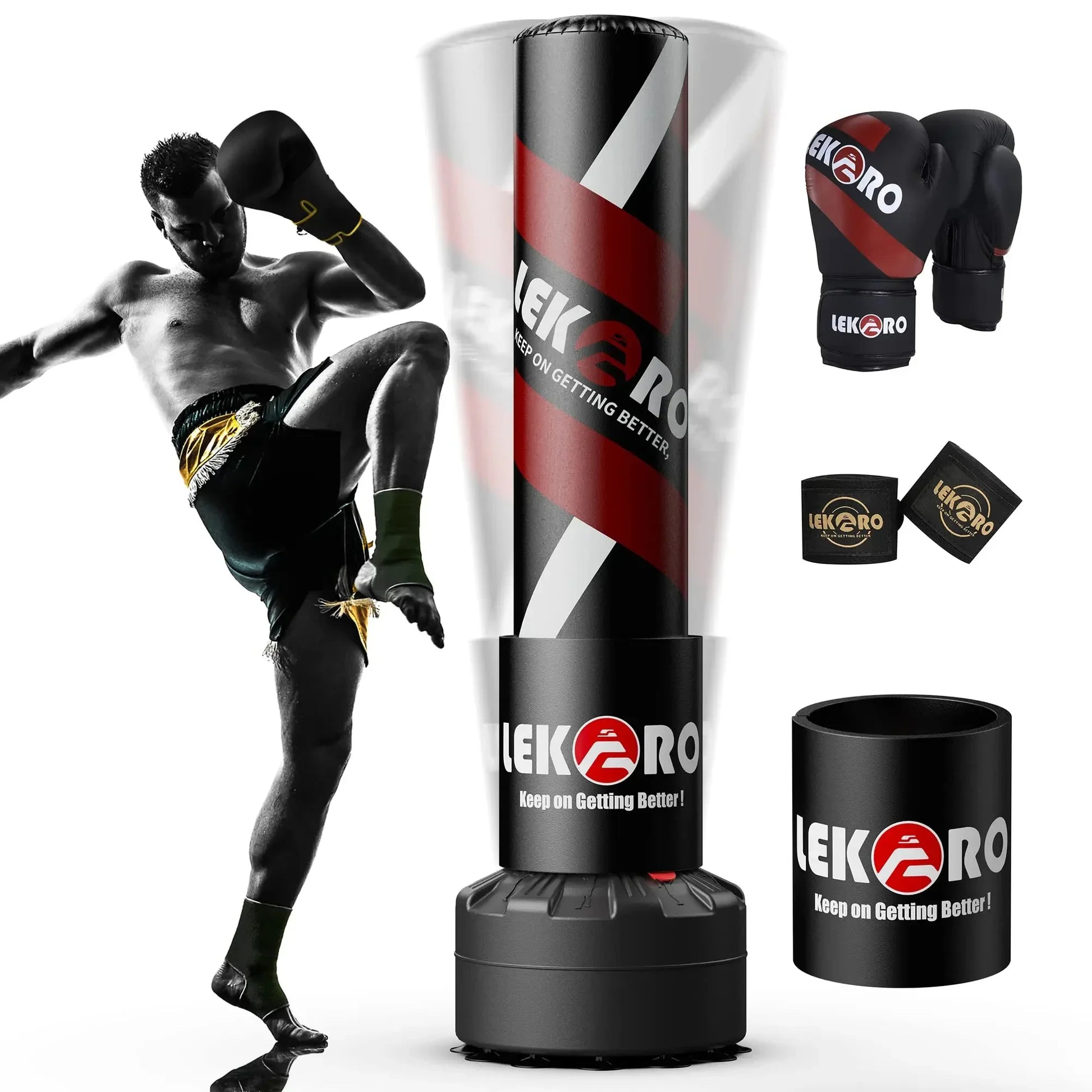 Muay Thai Free Standing Punching Bag