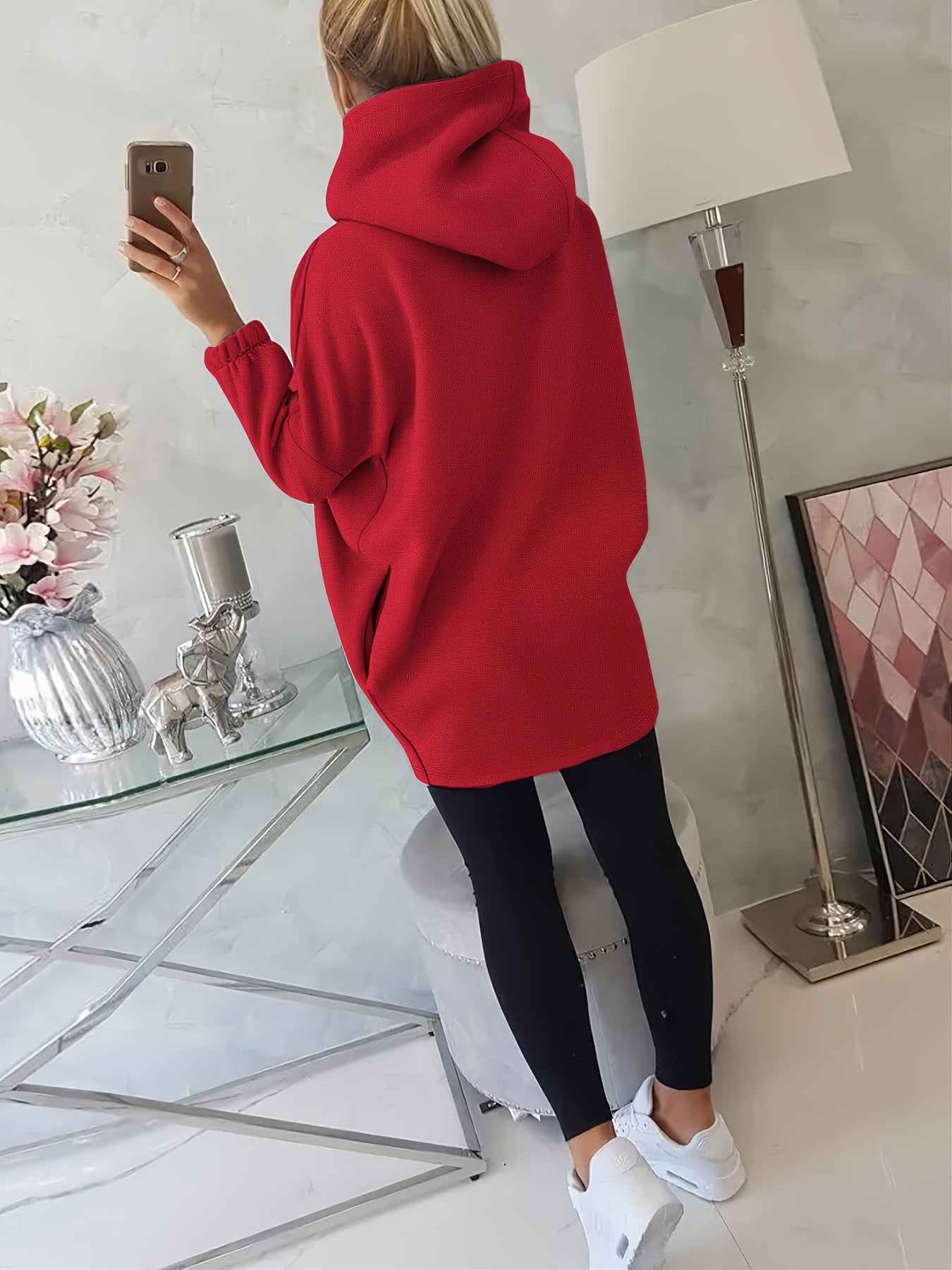 Plus Size Women's Oversized Zip Up Hoodies