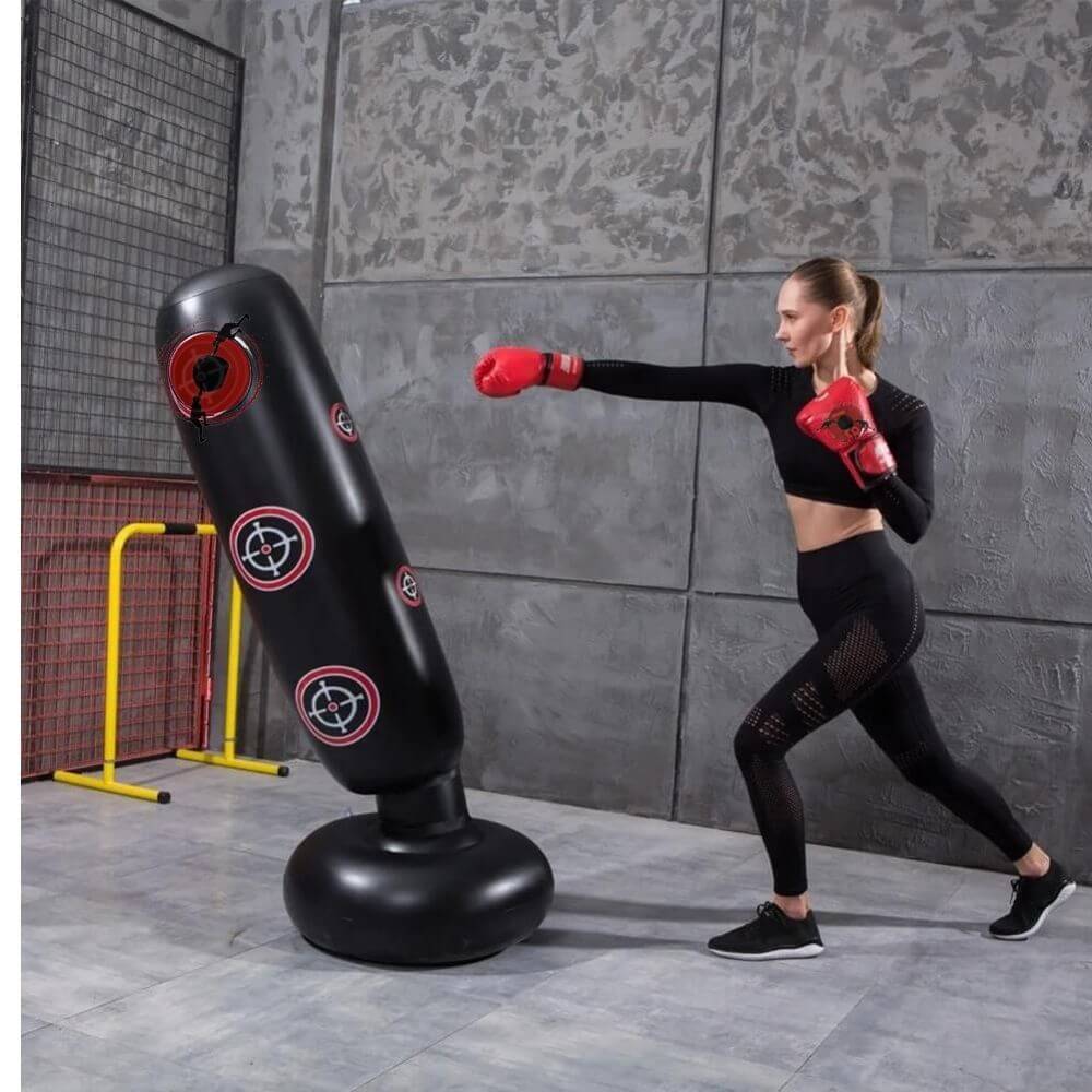 Inflatable Punching Bag With Stand