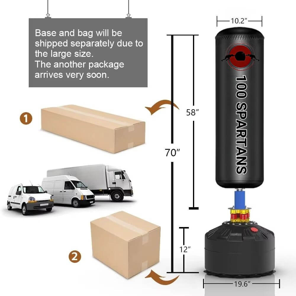 L4 Standing Punching Bag