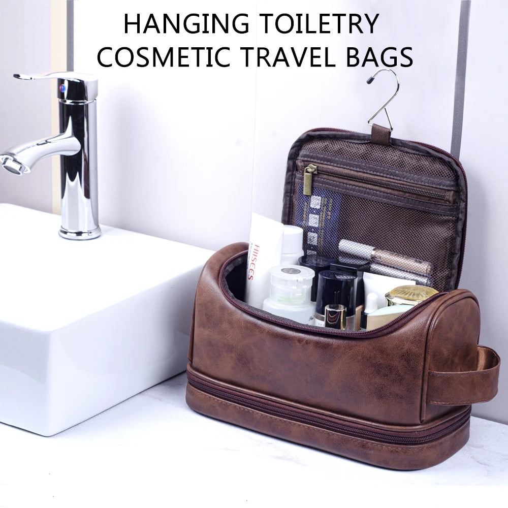 Premium Leather Dopp Kit image 5