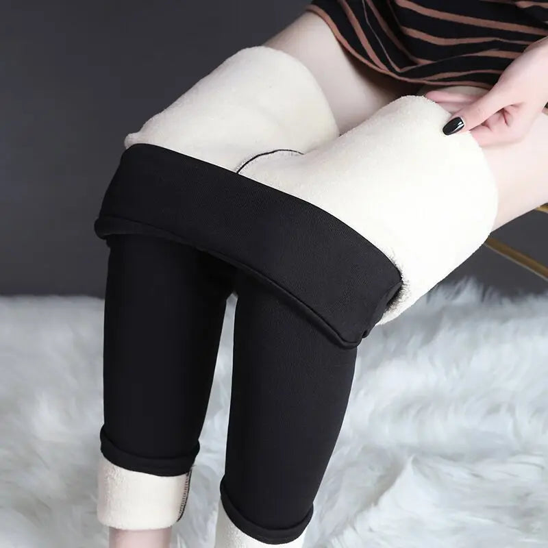Womens Fleece Lined Leggings image 3