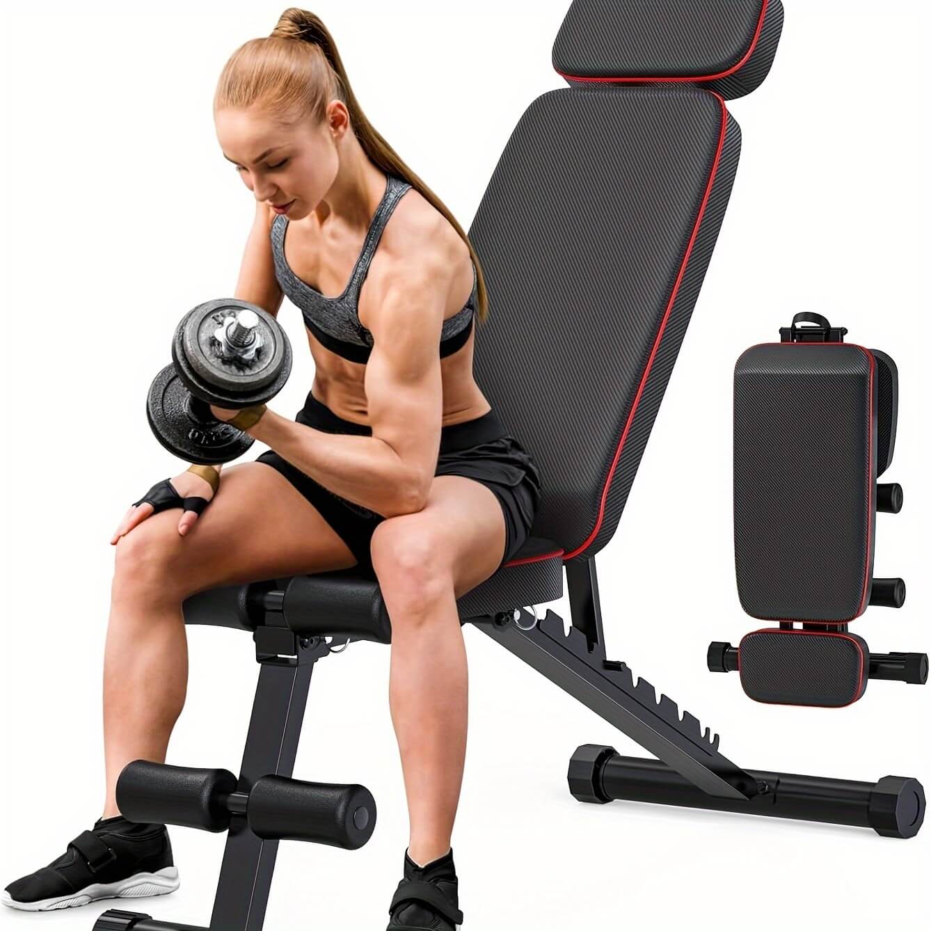 Heavy Duty Adjustable Workout Weight Bench