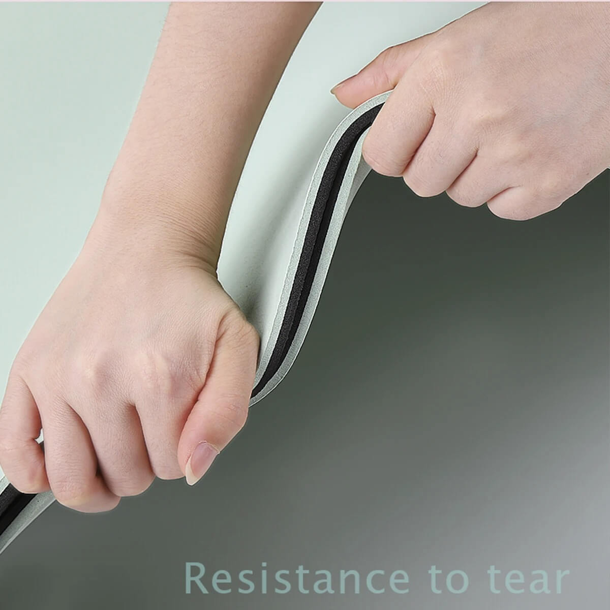 The resistance to tear quality of the Eco Fit Yoga Mat sold by 100 Spartans