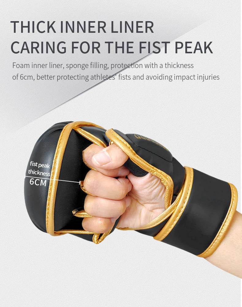 Properties of a black muay thai gloves sold by 100 Spartans
