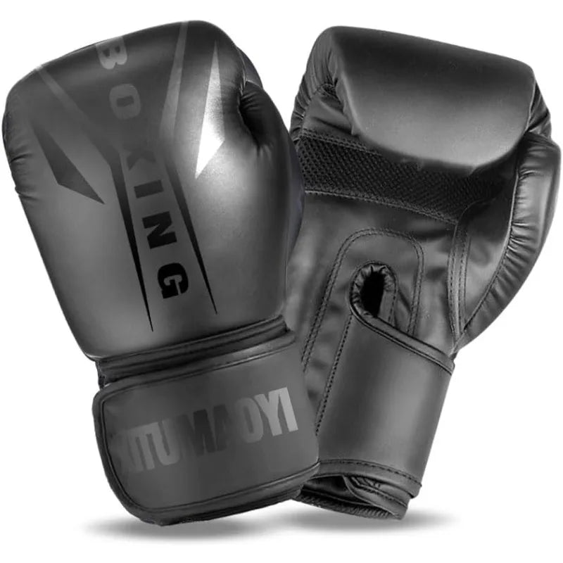 Black boxing gloves sold by 100 Spartans
