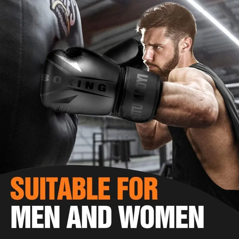 Black boxing gloves sold by 100 Spartans