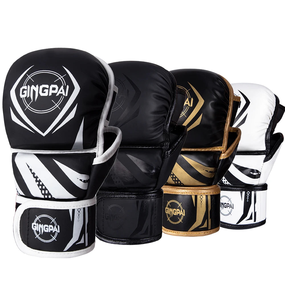 Different colors of mma sparring gloves sold by 100 Spartans