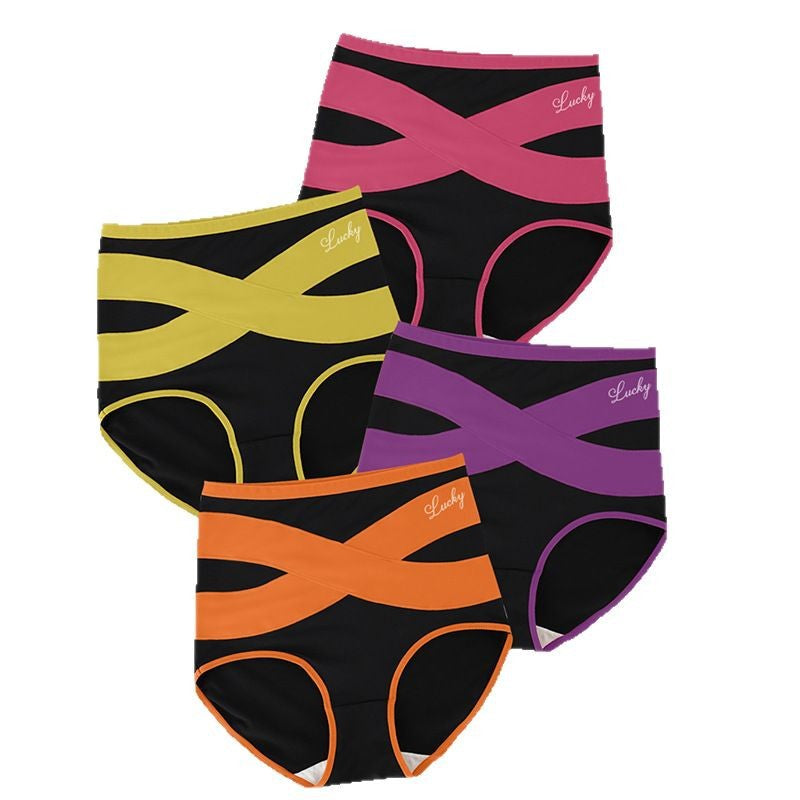4 pices of Cotton tummy control panties sold by 100 Spartans