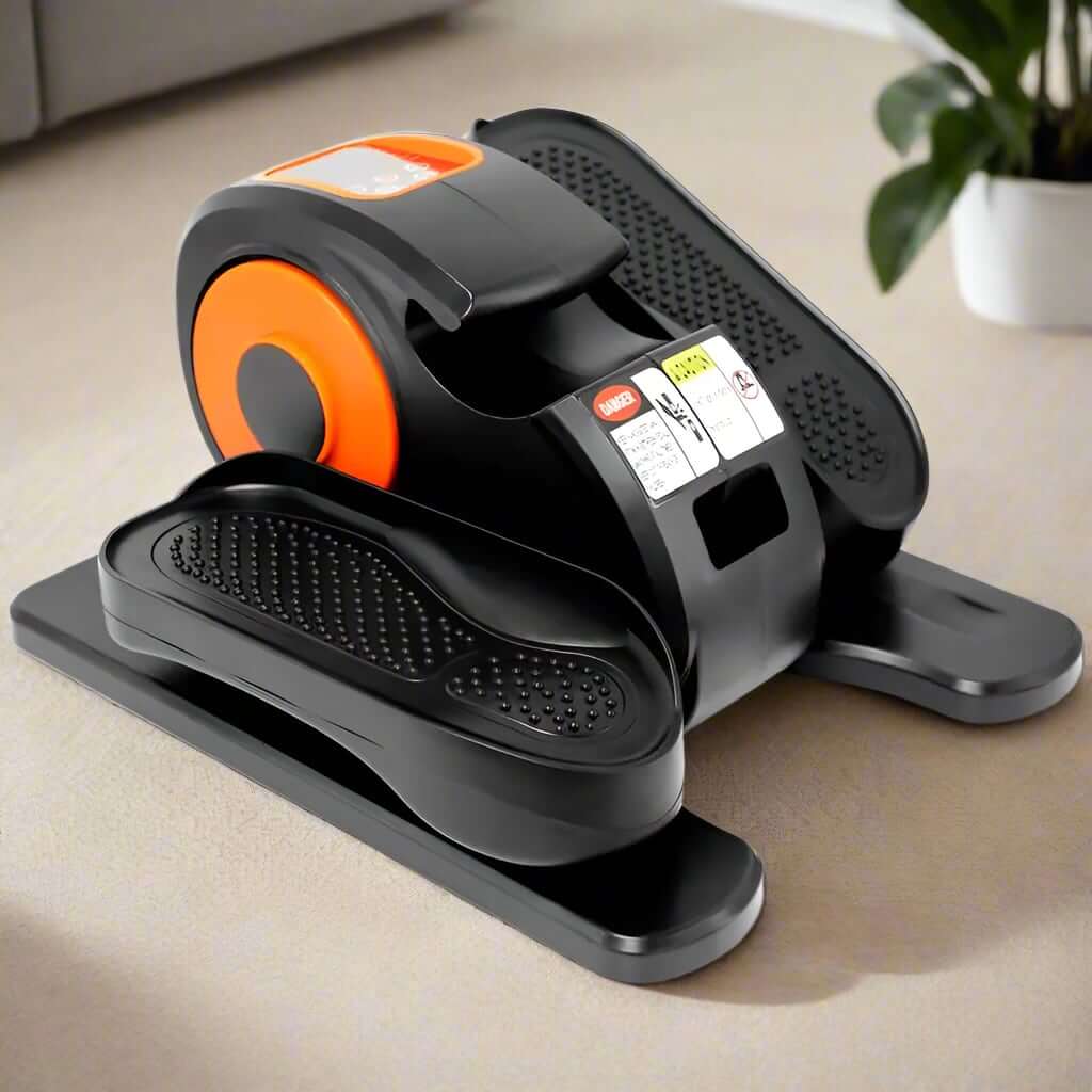 An under the desk elliptical machine sold by 100 Spartans
