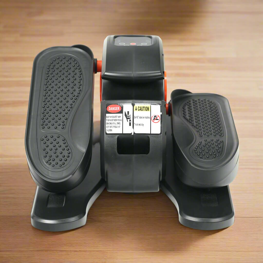 An under the desk elliptical machine sold by 100 Spartans