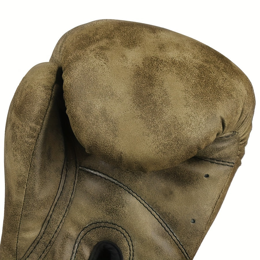 Lemon green vintage series unified boxing gloves sold by 100 Spartans