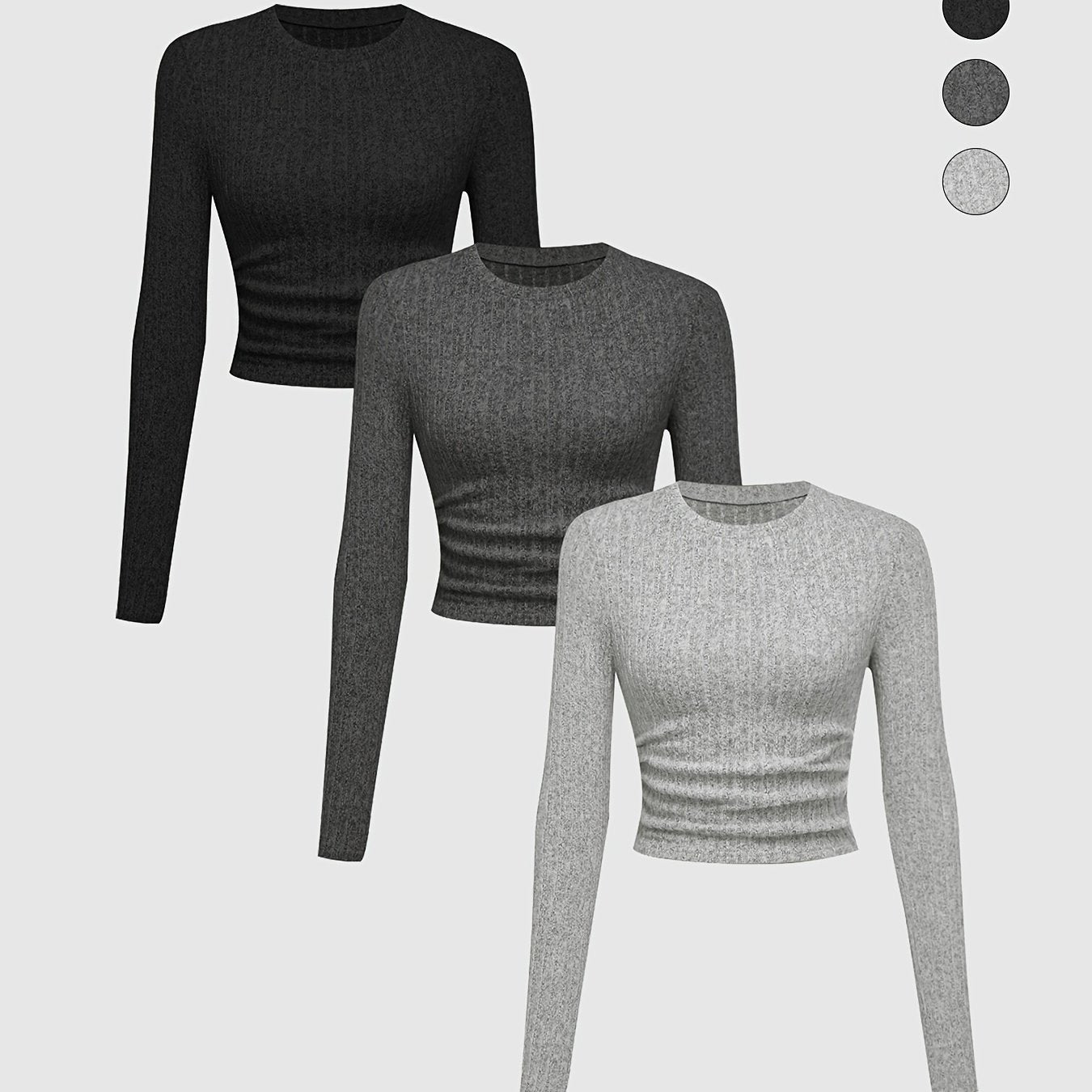 3 Pcs Crop Tops Women's Clothing sold by 100 Spartans