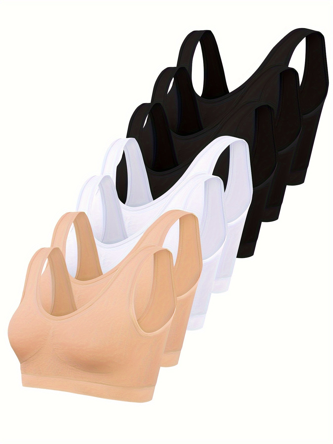 7pcs Padded Sports Bra For Women sold by 100 Spartans on a white background