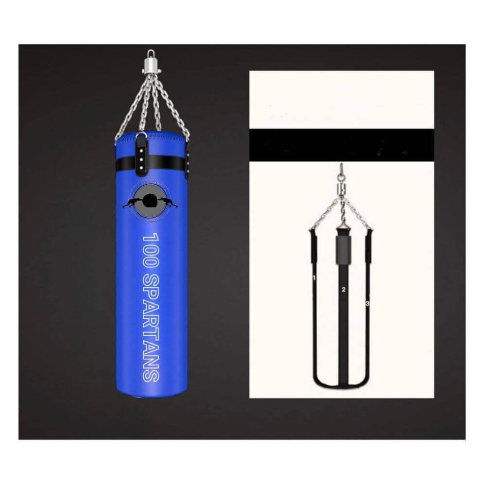 Outdoor Punching Bag - Blue, 180cm