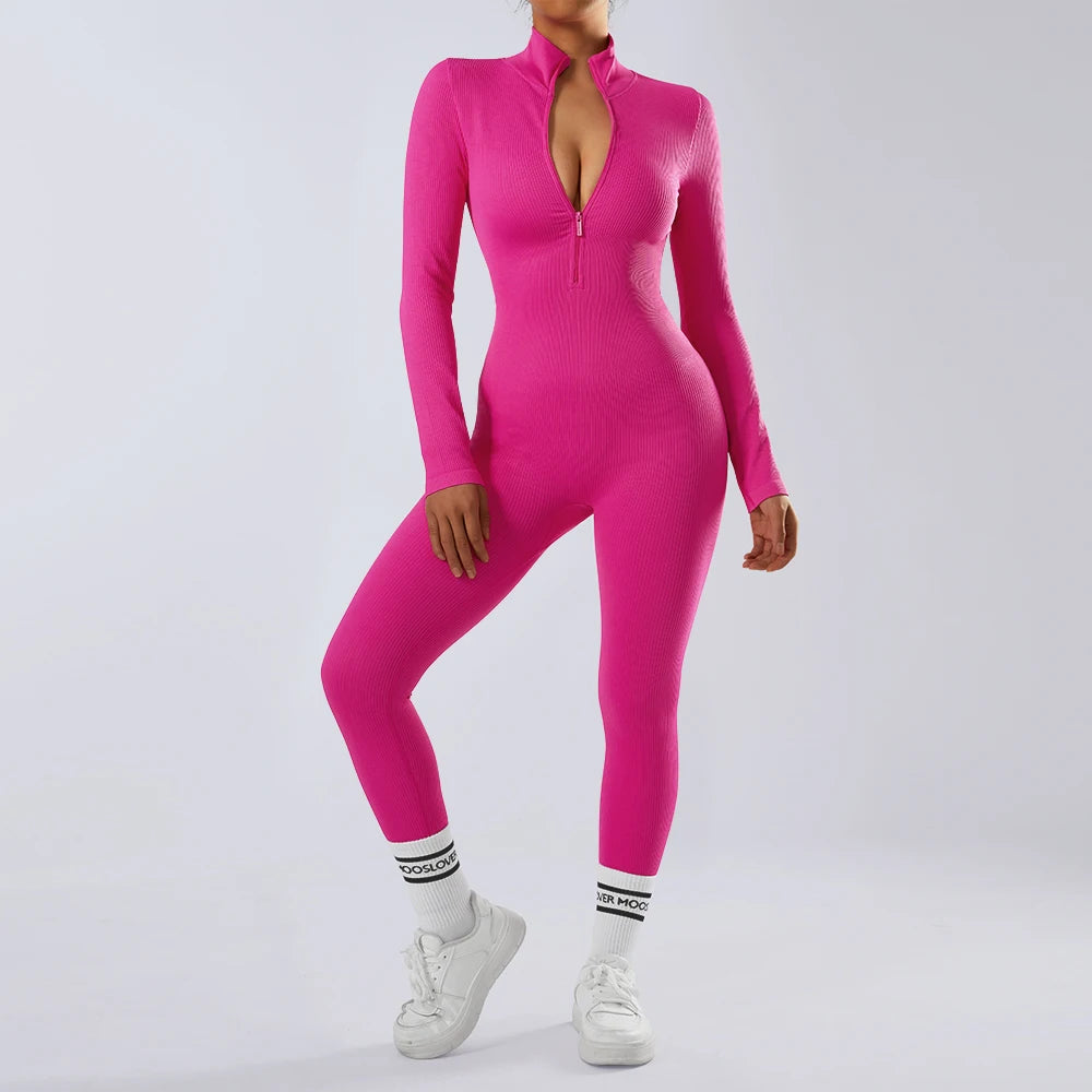 Casual Jumpsuits For women - Pink Navy, XXL image