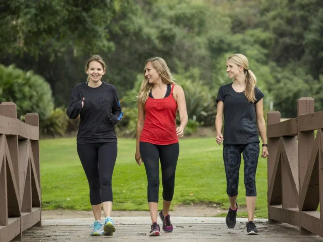 3 women walking to lose weight