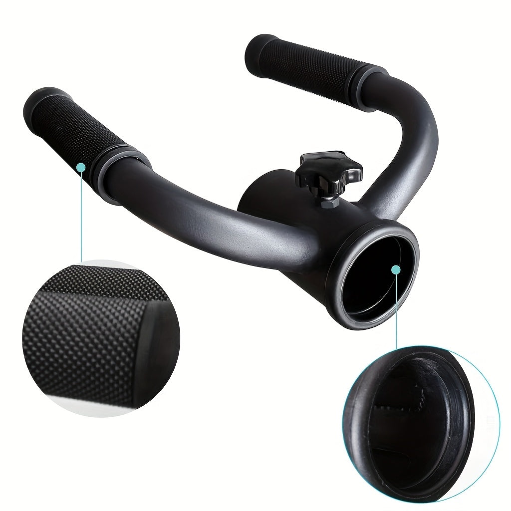 T Bar Row Attachment with close-up details on a white background