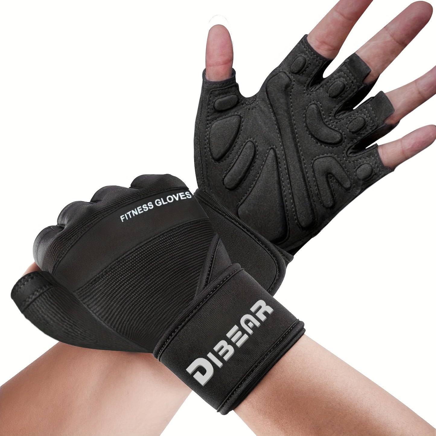Black workout gloves sold by 100 Spartans