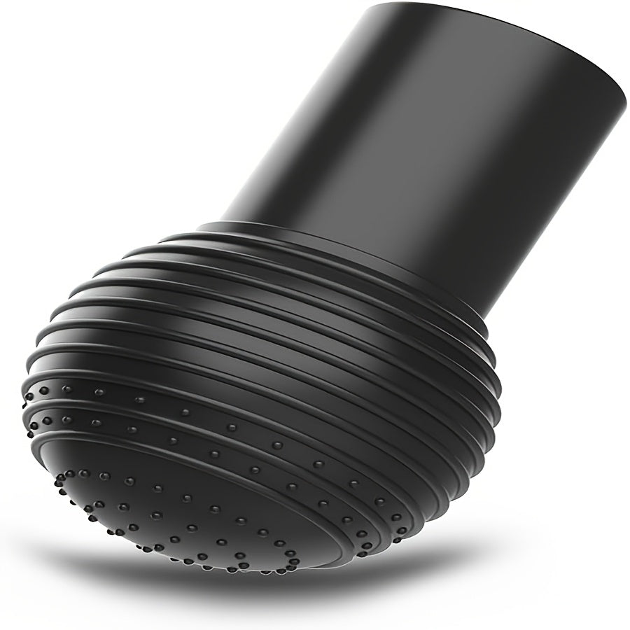 A Black Landmine Attachment for Barbell on a white background