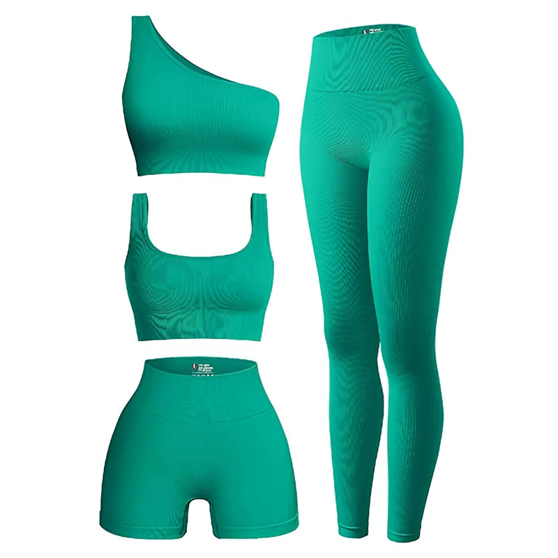 4 Piece Workout Sets For Women image 4