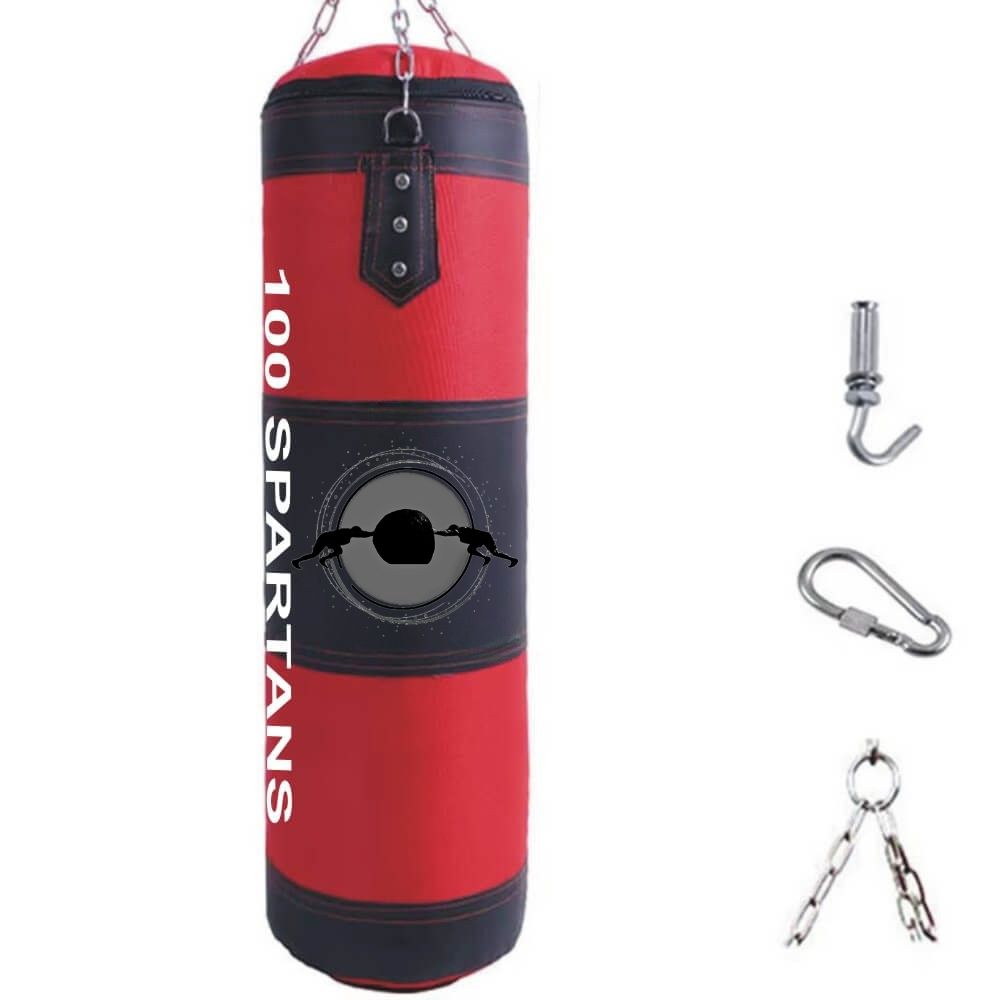 Hanging Punching Bag - Red 100cm
