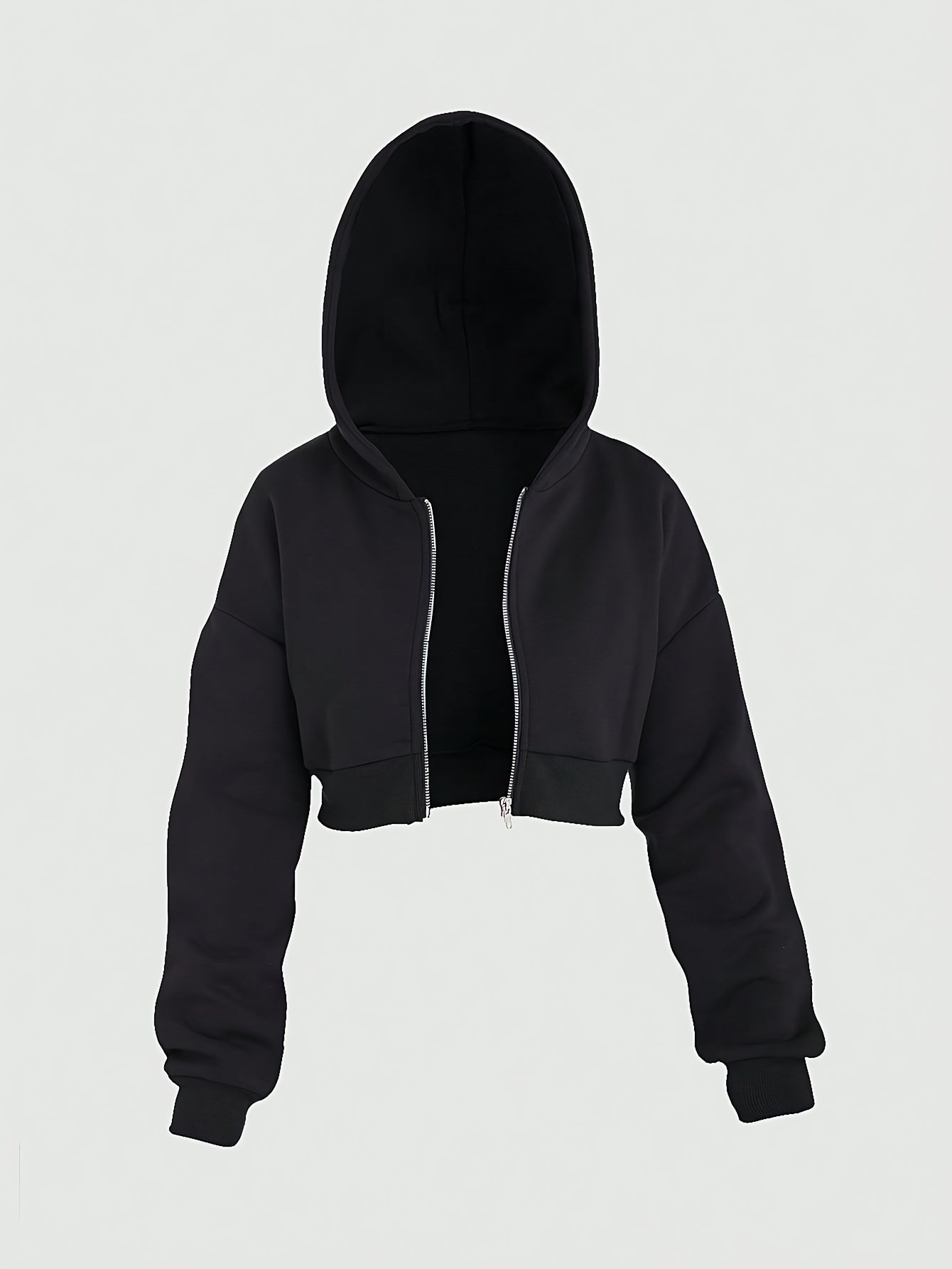 A women’s hooded zip-up sweatshirt sold by 100 Spartans on a light gray background