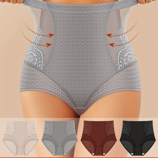 4 Pcs Set High Waist Tummy Control Panties sold by 100 Spartans