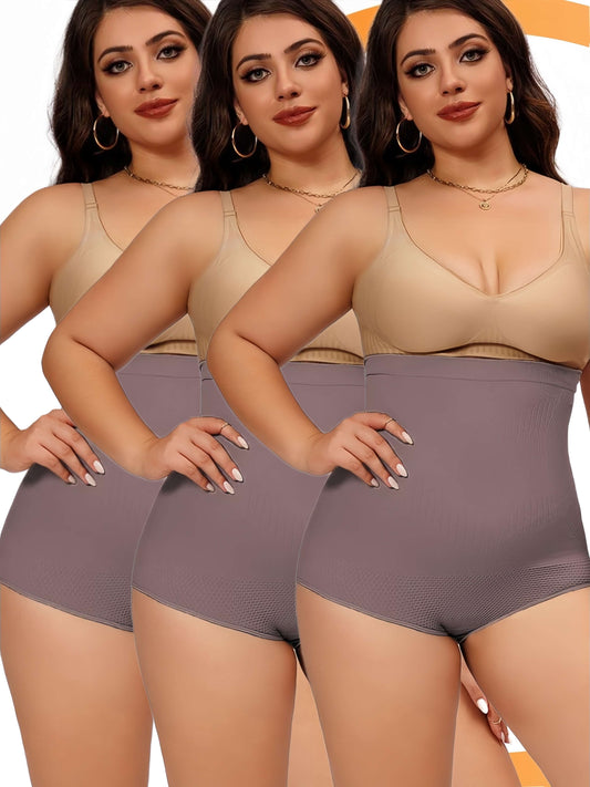 3-piece set of high waist tummy control panties sold by 100 Spartans