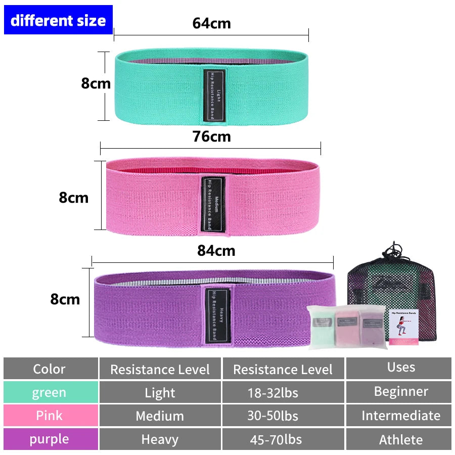 Fabric Resistance Bands - ZD03-TJ image