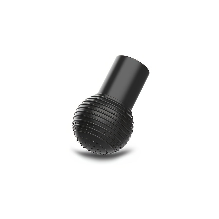 A black Landmine Attachment for Barbell on a white background
