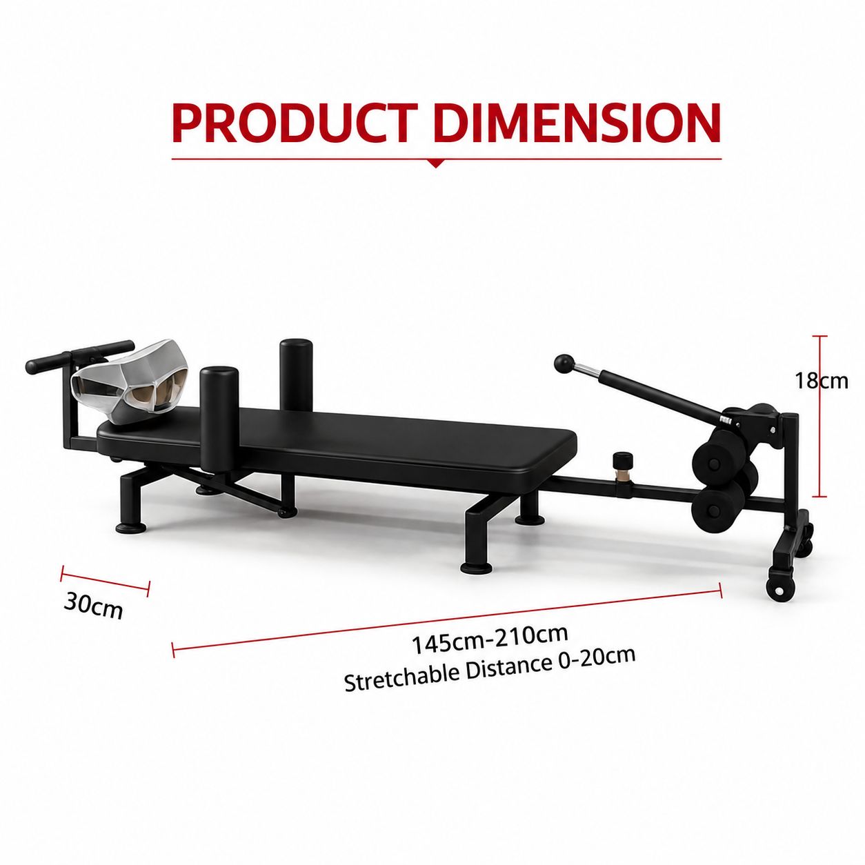 Full Body Stretching Machine with Cervical Traction & Spinal Decompression