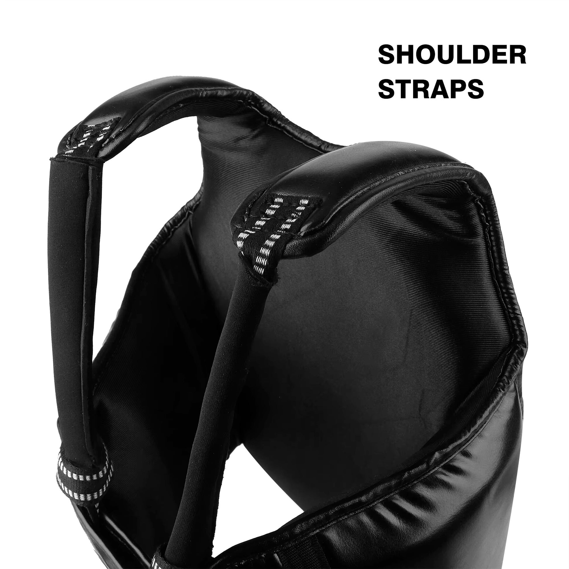 Overhead view of a chest protector sold by 100 Spartans