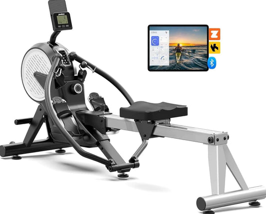 A magnetic rowing machine sold by 100 Spartans