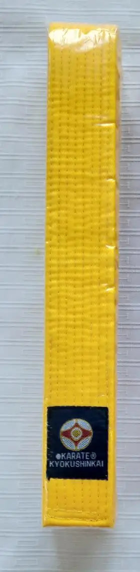 Yellow belt in karate sold by 100 Spartans