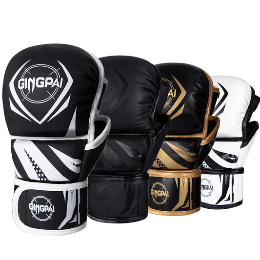 Different colors of mma sparring gloves sold by 100 Spartans