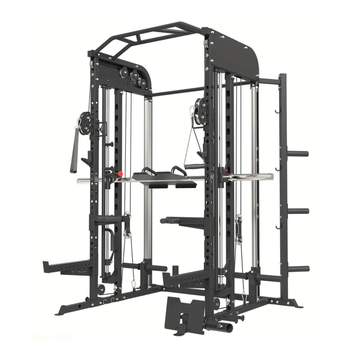 Black smith machine on a white background