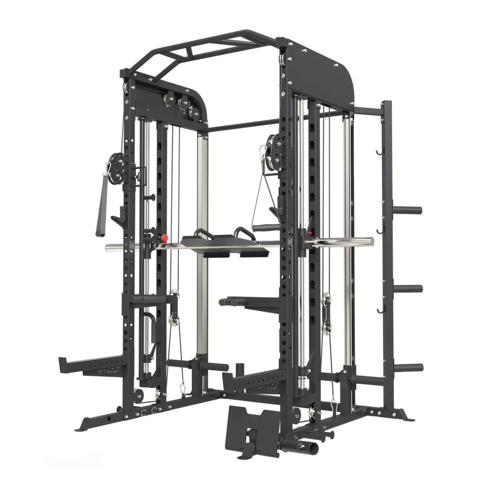 Black smith machine on a white background