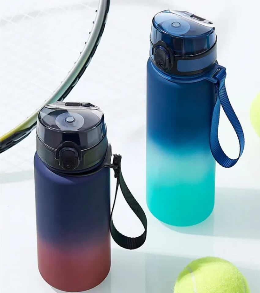 2 sport water bottles sold by 100 Spartans