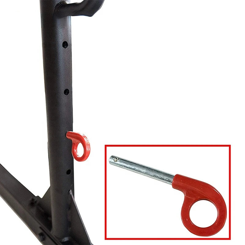 Parts of a vertical leg press machine sold by 100 Spartans