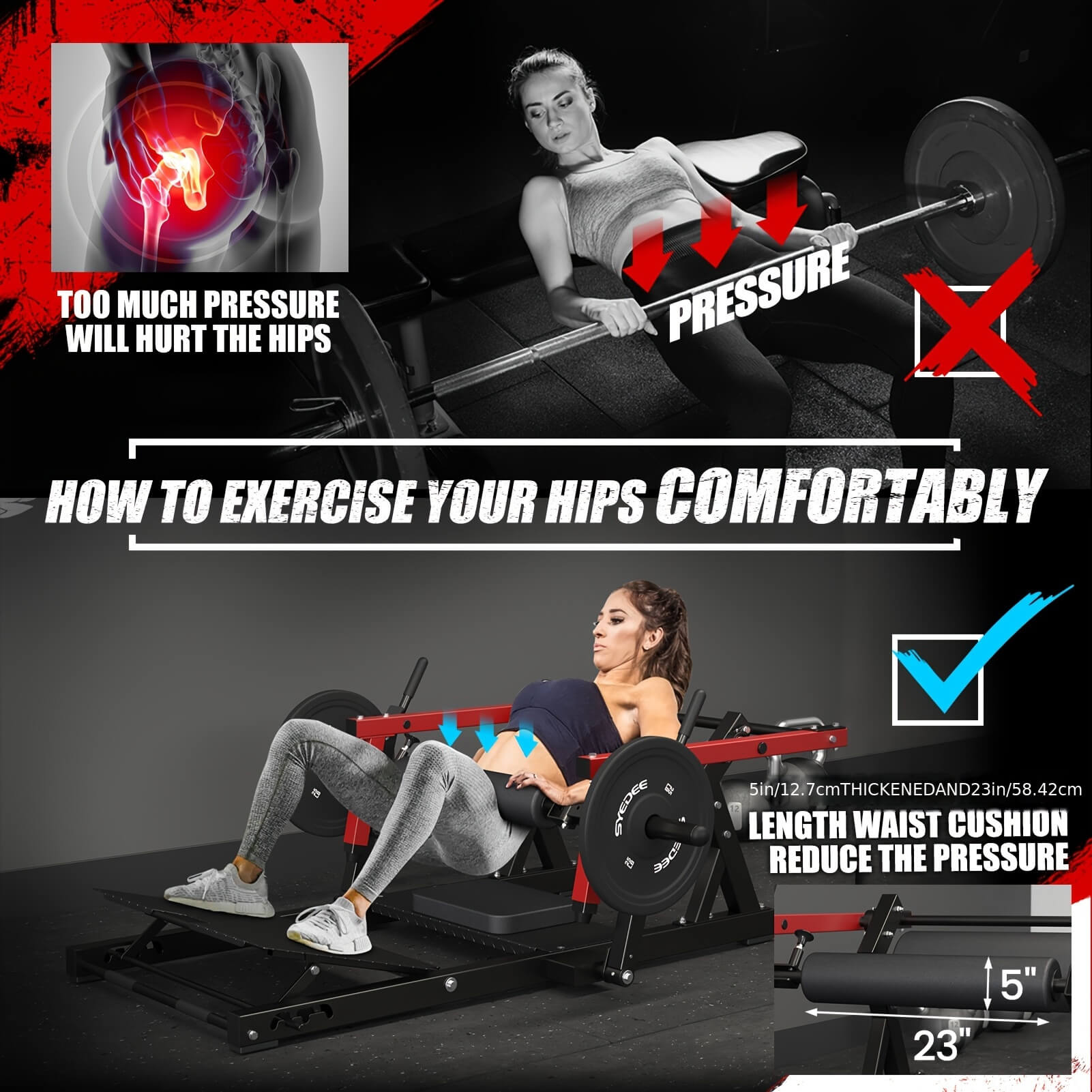 A comparison between the glute bridge machine and other less effective fitness equipment