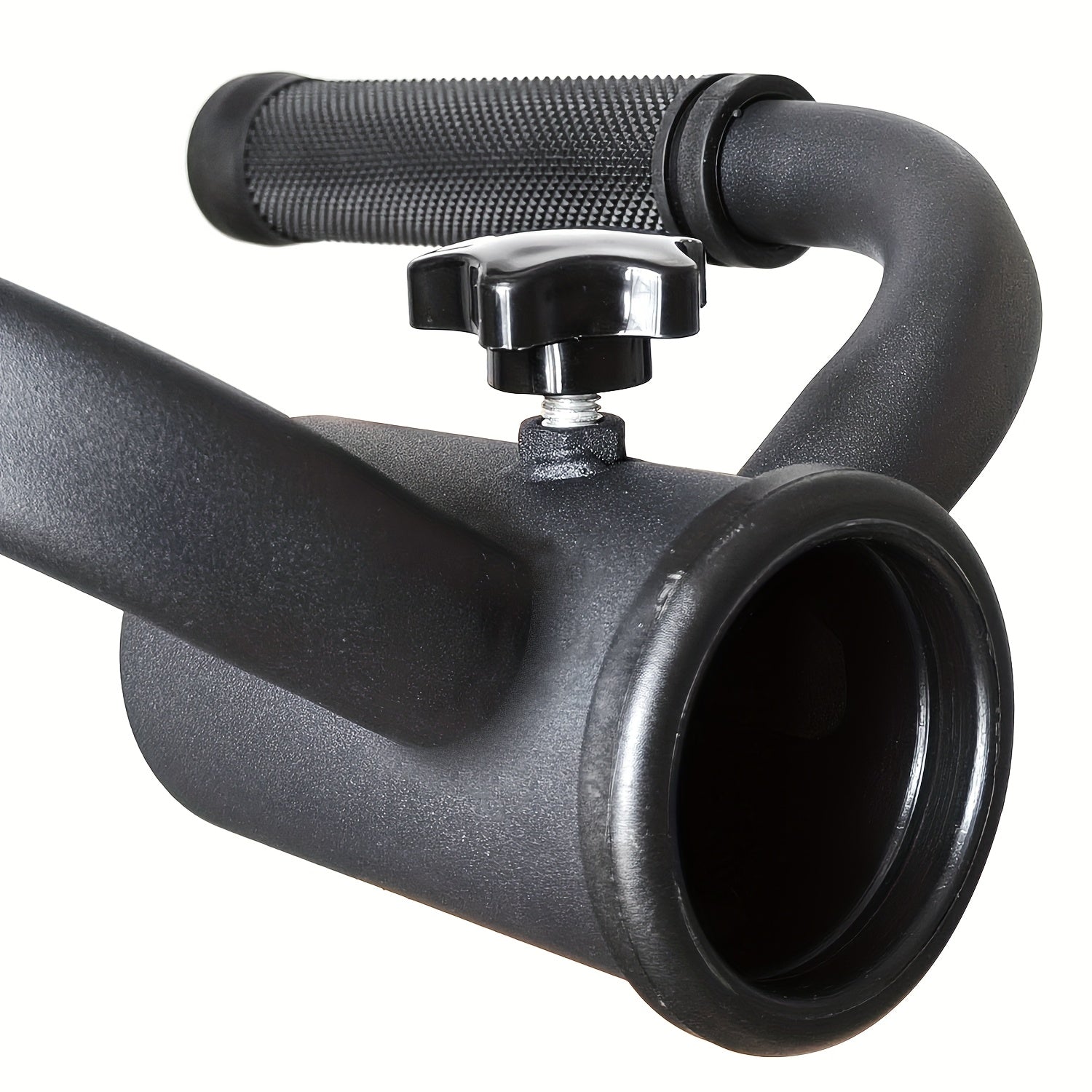 T Bar Row Attachment and adjustable knob on a white background