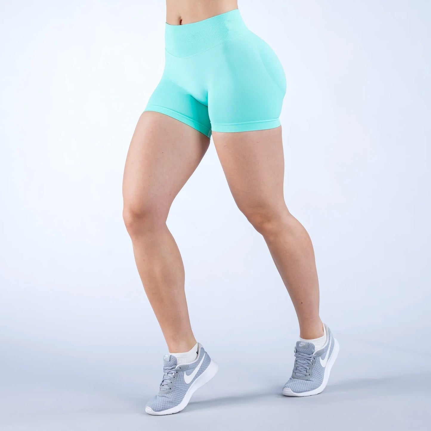 Women's Impact Shorts - Mint Green, L image